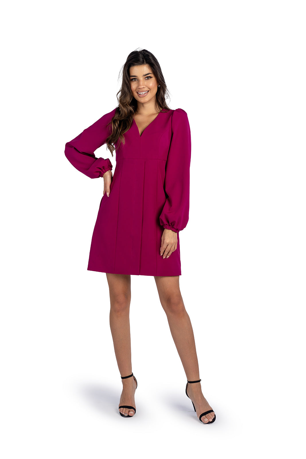 Sukienka OLIWKA magenta