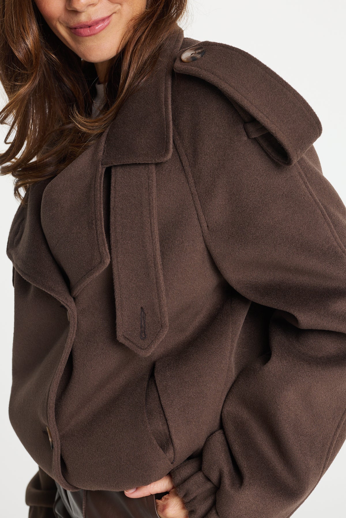 Kurtka ELLIOT czekoladowa