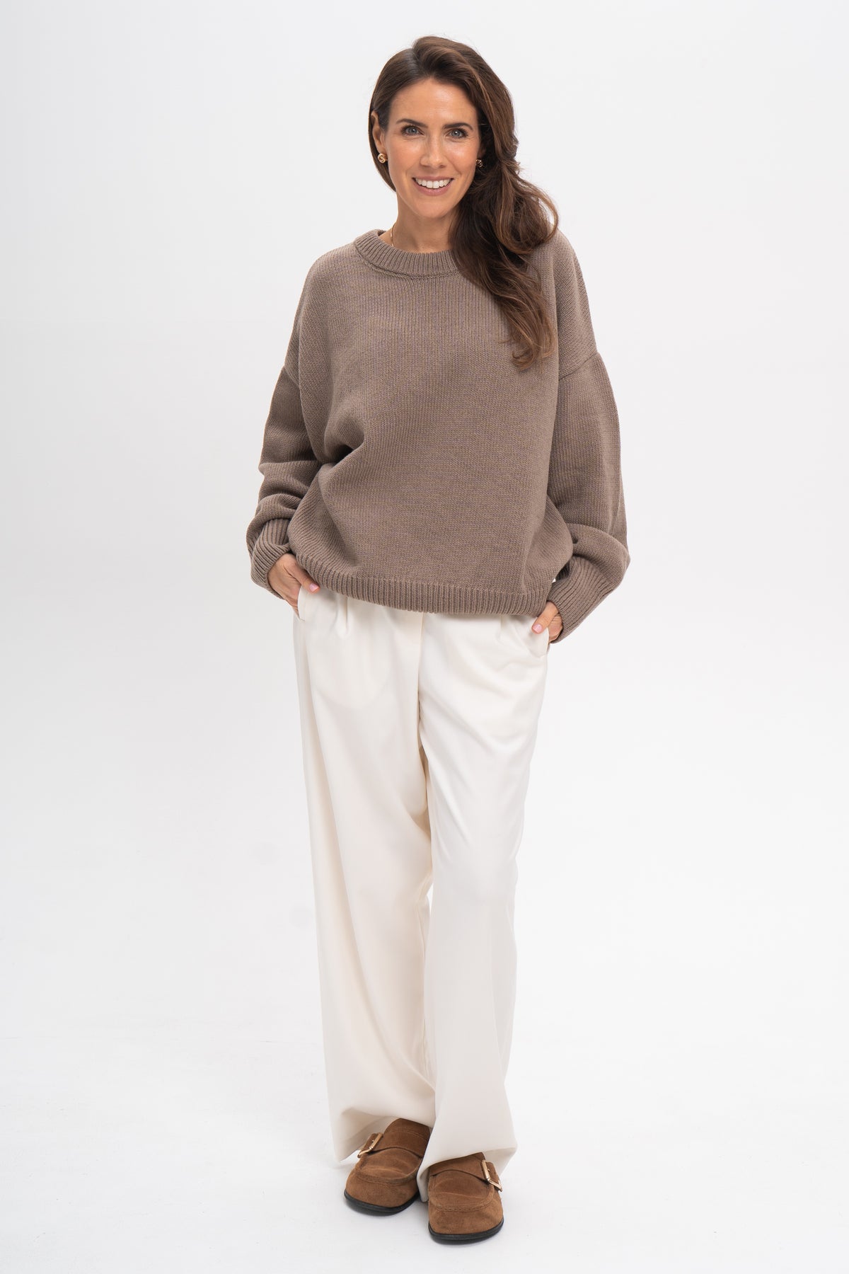 Sweter LIVIA beżowy
